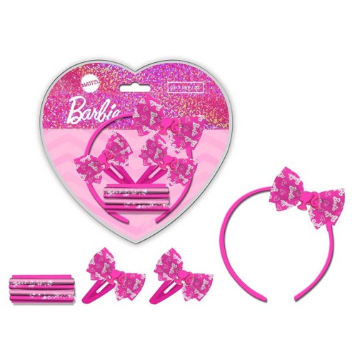 Set regalo con cerchietto e fermacapelli - Barbie