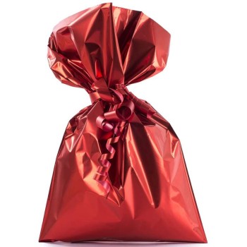 Buste regalo sacco metallizzata satinata Cm. 35x50 -...