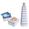 Set 10 scatole cartone matrioska da Cm. 38x29x17 a scalare - Leone