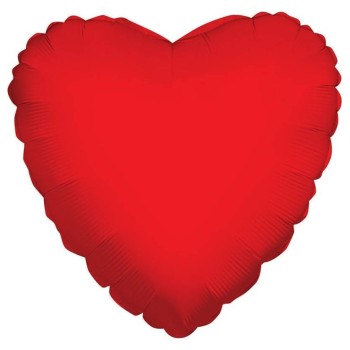 Palloncino mylar 18’’ Cm. 45 – Cuore rosso