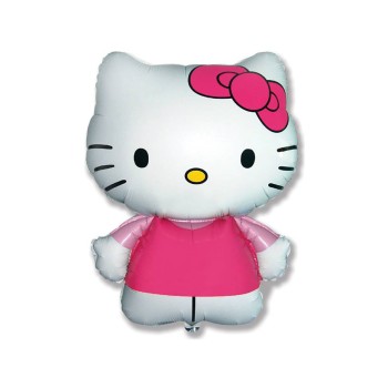 Palloncino mylar 12’’ minishape sagomato Hello Kitty –...
