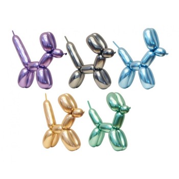 Palloncini modellabili 260 Platinum multicolor -...