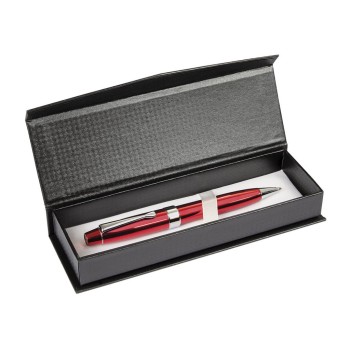 Scatola box nera portapenna con cuscinetto Cm. 18x6x2,5 -... 2