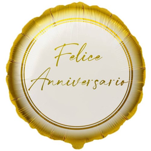 Palloncino mylar 18" Cm. 45 - Felice...