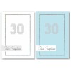 Biglietto auguri classico con strass applicati - 30 Anni