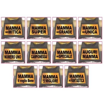 Mini coppa resina Cm. 9 con pergamena "Mamma" - Modelli... 2