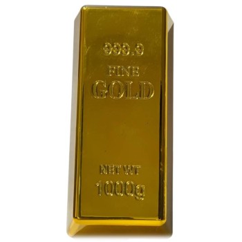 Lingotto d'oro in plastica Cm. 15x6x4 "Mamma sei il mio... 2