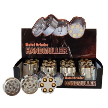 Grinder trita tabacco proiettile acciaio