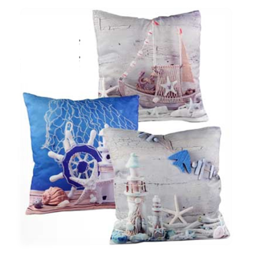 Cuscino quadrato tessuto Cm. 40x40 - Mare -...