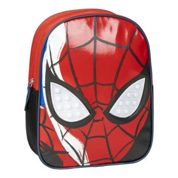 Zainetto asilo con applicazione deluxe - Spiderman