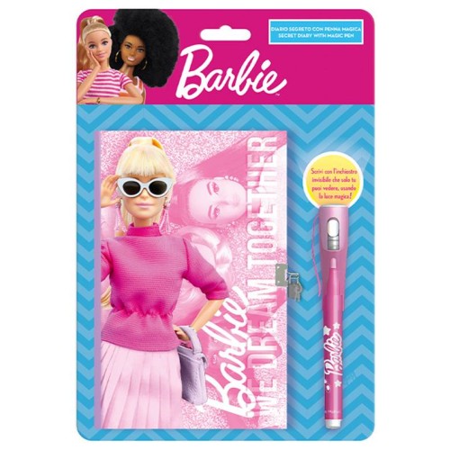Diario segreto con penna in blister - Barbie