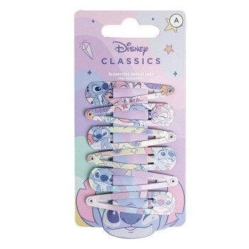 Blister 6 mollette clic clac – Stitch