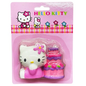 Candela cera 3D torta Hello Kitty