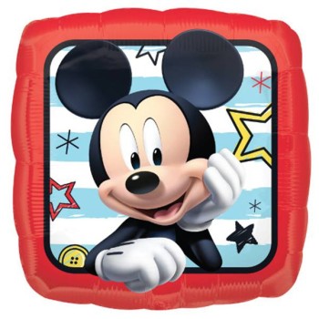 Palloncino mylar 18" Cm. 45 - Quadrato - Topolino