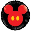 Palloncino mylar 18" Cm. 45 - Topolino rosso e nero