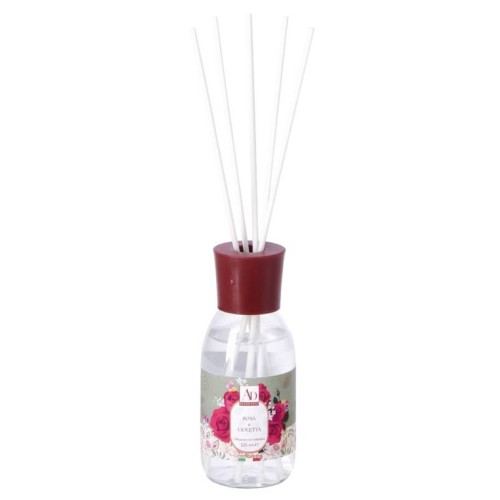 Diffusore essenze con midollini 125 ML - Rosa e...