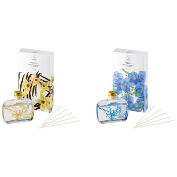 Diffusore essenze con midollini e fiore interno 100 ML -...