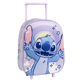 Trolley asilo 3D Cm. 31x25 deluxe - Stitch