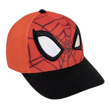 Cappello con visiera deluxe con occhi - Spiderman