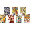 Buste regalo a sacco metallizzate Cm. 50x70 - Fantasie assortite - Confezione 50 pezzi