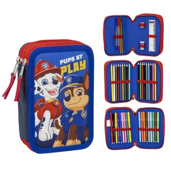 Astuccio completo 3 zip Giotto Premium – Paw Patrol
