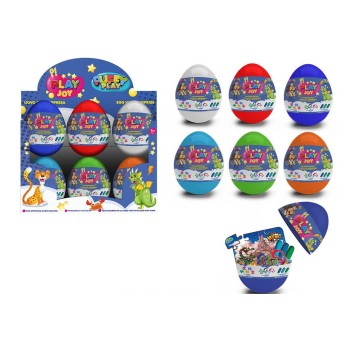 Ovetto con plastilina + formine + 1 puzzle bimbo