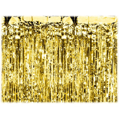 Tenda decorativa metallizzata Cm. 200x100 - Gold