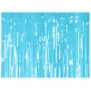 Tenda decorativa metallizzata Cm. 200x100 - Light Sky Blue