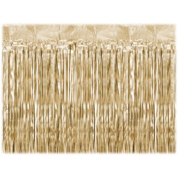 Tenda decorativa metallizzata Cm. 200x100 - Luxury gold
