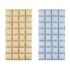 Pannello decorativo mylar backdrop Cm. 55x110 - Beige/Blue fronte/retro
