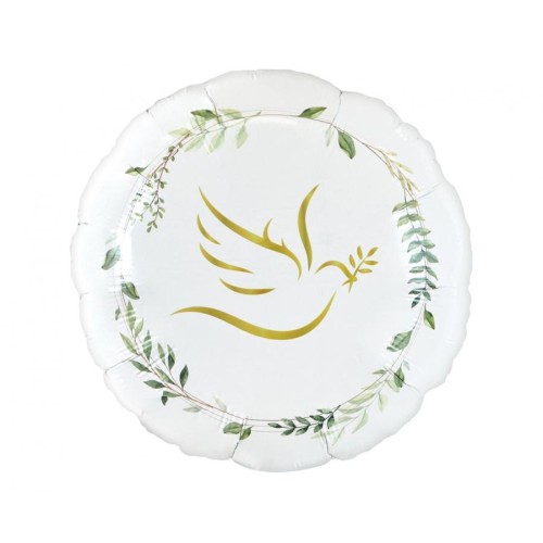Palloncino mylar 18" Cm. 45 - Prima Comunione Gold