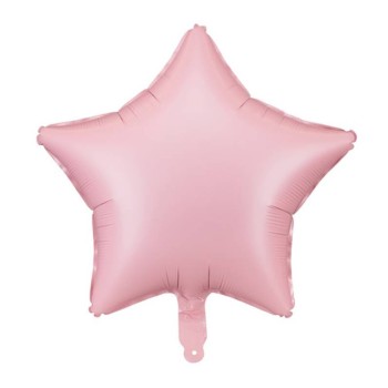 Palloncino mylar 18" Cm. 45 - Stella - Pink matt