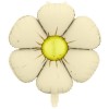 Palloncini mylar "Flower" Cm. 65 - Beige - Blister 4 pezzi