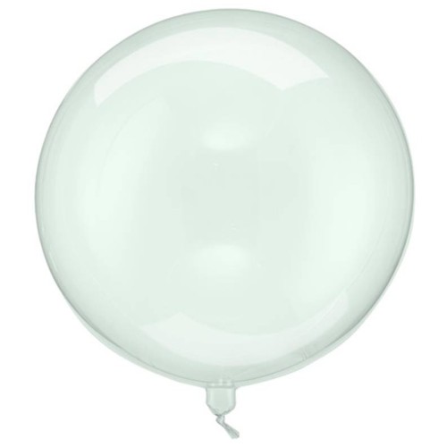 Palloncino bubble Orbz Cm. 40 trasparente color...