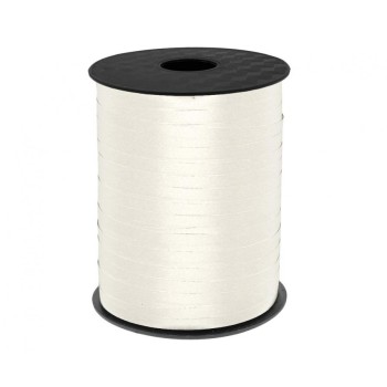 Nastrino in rotolo pastello 5mm - 500y 458 mt. - Bianco