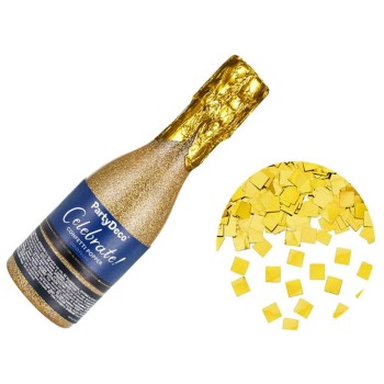 Cannone sparacoriandoli Bottiglia Champagne Cm. 20x5 -...