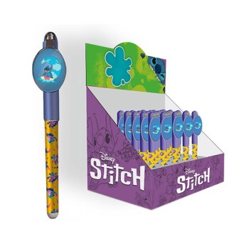 Penna con clip in espositore - Stitch