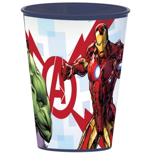 Bicchiere plastica classico 260 ML Avengers