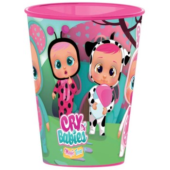 Bicchiere plastica classico 260 ML. Cry Babies