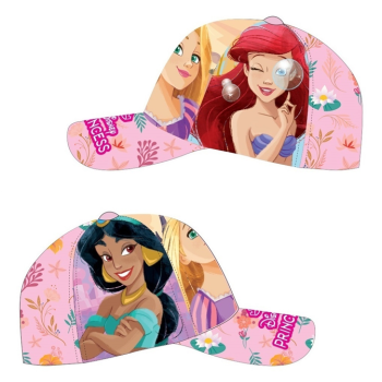 Cappello baseball con visiera stampa full - Principesse 2