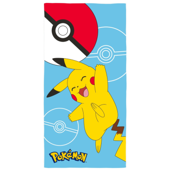 Telo mare in microfibra Cm. 140x70 - Pokemon