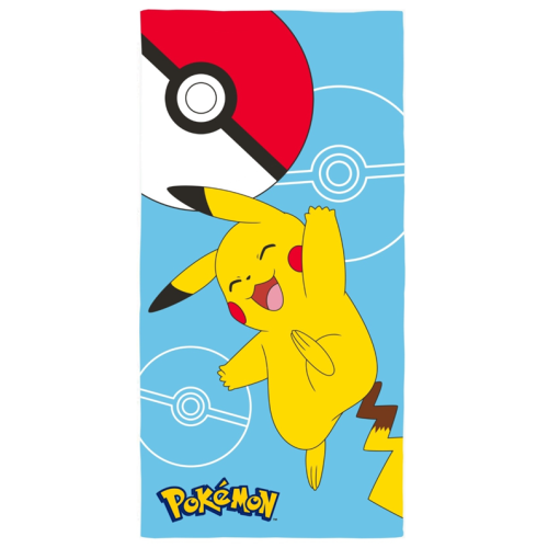Telo mare in microfibra Cm. 140x70 - Pokemon