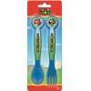 Set 2 posate in plastica - Super Mario