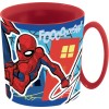 Tazza mug plastica 350 ML Microonde - Spiderman