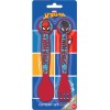 Set 2 posate in plastica - Spiderman