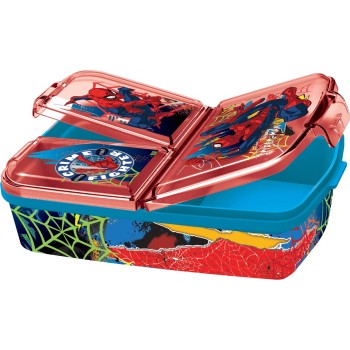 Portapranzo multiscomparto plastica - Spiderman