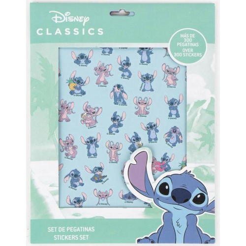 Blocco 300 stickers - Stitch