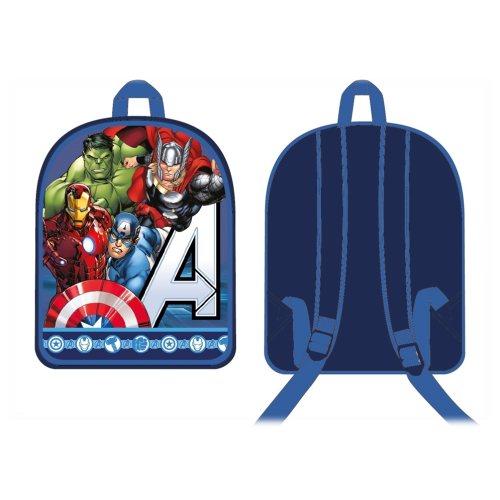 Zainetto asilo basic Cm. 30x26x10 - Avengers
