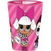 Bicchiere plastica classico 260 Ml. Lol Surprise fuxia
