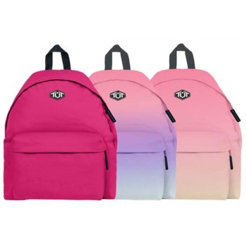 Zaino scuola americano tinta unica - Colori assortiti 2